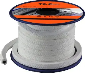 White PTFE Pump Packing Rings